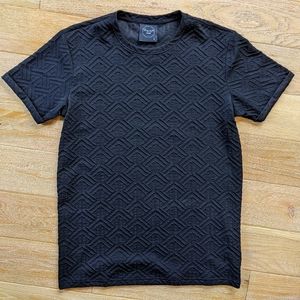 Project X Paris Patterned Black Tee (Men's Large)